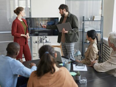 Diverse IT Team Meeting