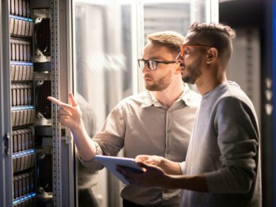 Team of specialists managing network server
